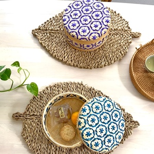 Premium quality handmade boxes hot selling wholesale sustainable bamboo weaved <b>lunch</b> box <b>set</b> - Product Image 6