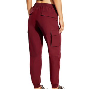 Pantalons cargo élégants pour femmes, pantalons utilitaires fonctionnels avec grandes poches et matériau durable pour un style outdoor OEM - Product Image 5