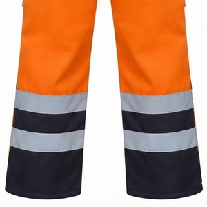 Pantalon de travail salopette multipoches de bonne qualité avec logo personnalisé imprimé – Vêtements de travail - Product Image 5
