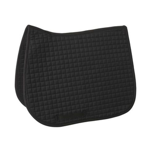 Tapis de selle en cuir anglais pour chevaux, dressage, saut d'obstacles, antidérapant, respirant - Product Image 1