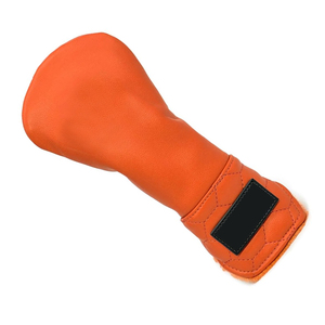 Housse de tête de club de golf en cuir PU avec broderie de logo personnalisé, housse de tête de golf en cuir de qualité supérieure pour les clubs de driver - Product Image 6