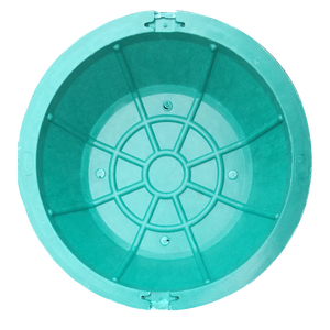 Couvercle de regard en composite soudé et découpé BMC/SMC FRP/GRP en plastique renforcé de fibres de verre pour égouts - Product Image 2