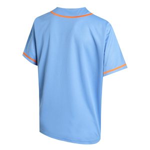 เสื้อเบสบอลสำหรับฝึกซ้อม ผลิตเร็ว ผ้าไม่หด ทรงสำหรับฝึกซ้อม โลโก้สั่งทำได้ ซับเหงื่อ ปักลาย - Product Image 2