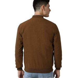 Chaqueta Bomber de Camuflaje con Revestimiento de Primavera, Cálida, Cómoda y Elegante, Cuello Redondo, Ligera, Corte Regular, Color Sólido - Product Image 6