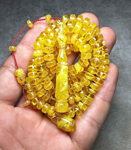 ลูกประคำเรซิ่นทำมือสวยงาม ดีไซน์พรีเมียม สำหรับการสวดมนต์ประจำวันของชาวมุสลิม - Product Image 1