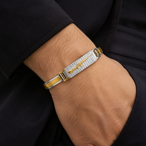 Pulsera de moda Sinhala para hombre, venta al por mayor, Malasia, pulsera de joyería artificial, pulsera chapada en oro, pulsera del sur de Asia - Product Image 5