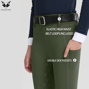 Pantalones de Montar para Mujer, Ajustados, Elásticos, de Competición, de Alta Calidad, Transpirables, de Tela Suave - Product Image 6