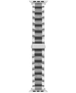 Cinturino uomo argento-tono e canna di fucile in acciaio inossidabile compatibile con orologio da 42mm, 44mm, 45mm, Ultra, Ultra Apple Ultra2 | Vince Cam - Product Image 2