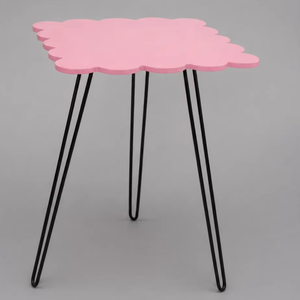 Modern Flower Shape Accent <b>Table</b> Metal <b>Side</b> <b>Table</b> Lounge <b>Table</b> for Living Room Bedroom Sofa Corner Coffee <b>Table</b> Furniture Piece - Product Image 1