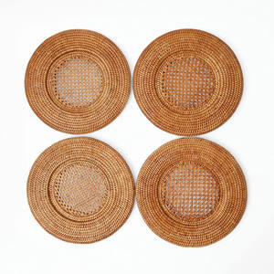 Manteles Individuales de Ratán Hechos a Mano, Manteles Individuales Redondos Tejidos de Ratán Natural para Mesa de Comedor de SISU HANDICRAFT en Vietnam - Product Image 2