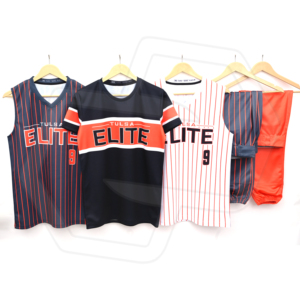 Conjunto de Uniforme de Béisbol Tulsa Elite, Impresión por Sublimación, Poliéster Transpirable Ecológico, Fusión sin Costuras, Uniformes Unisex para Adultos NIZA - Product Image 1