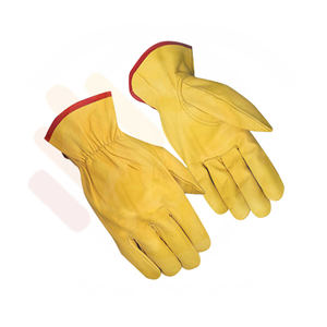 Gants de conduite en cuir pour hommes et femmes, gants de voiture doux et antidérapants, utilisation toutes saisons - Product Image 1