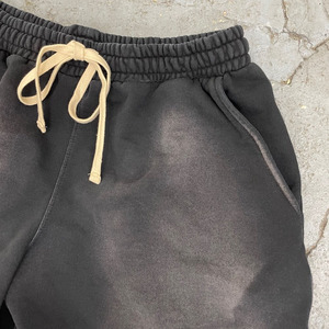 Shorts décontractés d'été pour hommes en toile 100 % coton avec logo frontal, taille mi-haute, fermeture à cordon, séchage rapide et tissu respirant - Product Image 2