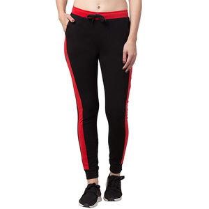 Pantalon de jogging ample à cordon de serrage de couleur unie pour femme, coupe droite, style oversize - Product Image 1