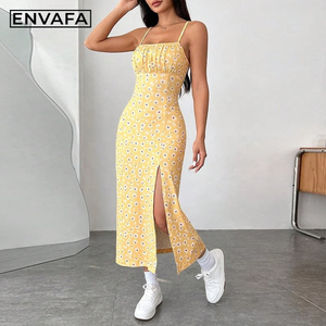 Robe d'été pour femmes, robes florales, robes élégantes pour femmes, robe de cocktail, vêtements pour femmes, robe personnalisée - Product Image 2