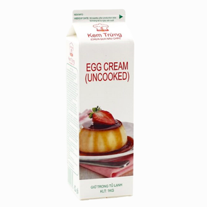 Crema de Huevo sin Lácteos Sabor Vainilla para Panadería, 1KG, Venta al por Mayor de Fábrica, HALAL, OEM/ODM, Gran Oferta, Buen Precio - Product Image 1