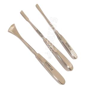 Juego de 3 Elevadores Periósteicos Adson Langenbeck de Acero Inoxidable de Alta Calidad, Herramienta Quirúrgica Dental, Ortopédica y de Cirugía General - Product Image 1