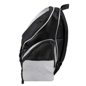 Unisex Pink Black Sports Backpack Softback Nylon Zipper Closure Shoes Compartment Casual 20-37L - Product Image 5