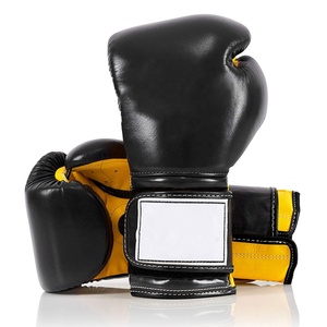 Gants de boxe en cuir professionnels personnalisables 8oz avec motif imprimé pour adultes et enfants pour l'entraînement professionnel - Product Image 1
