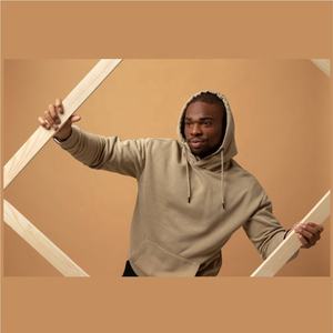 Sudadera con capucha de lana de algodón 100% Premium para hombre, Vintage Jersey de estilo de alta calidad, suministro ODM con cuello con capucha - Product Image 2