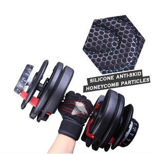 Guantes de Levantamiento de Pesas PHANTOM IMPEX de Neopreno con Medio Dedo, Cierre con Cordones, Correa Ajustable y Palma Antideslizante para Entrenamientos en el Gimnasio - Product Image 2