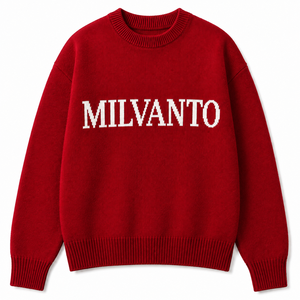 Pull en tricot pour homme avec logo personnalisé, très vendu |   Pull à col rond à manches longues de qualité supérieure |   Pull en tricot de marque Streetwear - Product Image 1