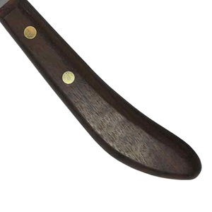 Couteau de fermeur et de soin des sabots de qualité supérieure, manuel, avec manche en bois noir, outil durable pour la coupe des sabots des chevaux, des vaches et du bétail - Product Image 4