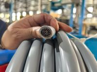 Cable de Cadena Portacables Blindado Altamente Flexible de 4*1mm TRVVSP para Control de Automatización de Robots Industriales