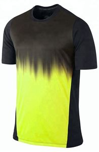 Camiseta de Manga Corta con Cuello en V para Hombre, Estampado por Sublimación, Corte Regular, Informal, Transpirable, 100% Poliéster - Product Image 6