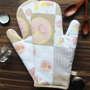 Guantes de Horno Dobles Extra Largos de Alto Rendimiento, Protección Contra el Calor de Algodón para Uso en Cocina - Product Image 5