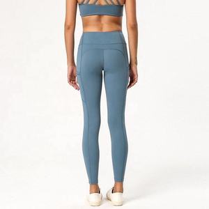 Leggings de sport élégants pour femmes, taille haute, à compression, avec fermeture élastique à la taille, pour le yoga, effet push-up, grandes tailles, vêtements de sport - Product Image 6