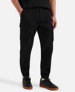 Pantalon de jogging streetwear en gros, personnalisé avec logo OEM, 100 % polyester, vierge, pour la gym et le sport, avec cordon de serrage, style cargo, pour hommes - Product Image 4
