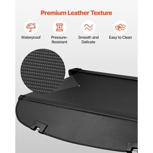 Copertura Cargo Retrattile Migliorata in Fibra di Carbonio, Schermo Privacy Anti-Spionaggio per Bagagli, Facile Installazione, Sicura - Product Image 5