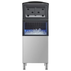 "Commercial <b>Ice</b> <b>Maker</b> <b>Ice</b> Storage Bin 300 LBS Capacity with Adjustable Rubber Feet & Anti-Slip Design" - Product Image 1