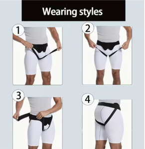 PROFIT SPORTS Orthèse de stabilisation des hanches et des parties génitales, protection sportive réglable, équipement de protection respirant à séchage rapide en mousse PU de haute qualité - Product Image 4
