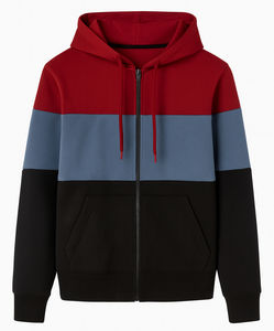 Nueva Sudadera con Capucha para Hombre y Mujer, Estilo Rock Hip, con Parches de Ojos, Cierre de Cremallera, Ropa Urbana de Moda, Chaqueta Informal - Product Image 2