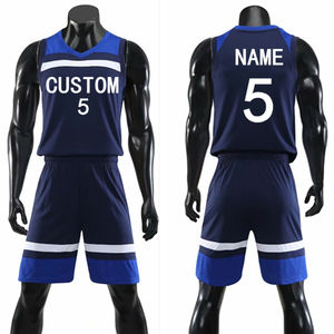 Conjunto de Uniforme de Baloncesto para Niños y Adultos, Uniforme de Baloncesto para Niños y Hombres, Traje de Entrenamiento de Baloncesto, Chaleco Deportivo Transpirable, Conjunto de Pantalones Cortos - Product Image 5