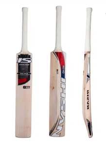 Bate de Críquet Ihsan Sports Revo GX 77 Edition Ligero de Madera de Sauce Inglés con Funda Gratis y Lámina Antideslizante de Agarre Adicional, Todo Incluido - Product Image 3