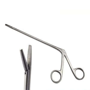 Micro-pince à pointe fine en acier inoxydable, légère, manuelle, réutilisable, certifiée CE, instrument chirurgical ORL, OEM personnalisé Java - Product Image 6