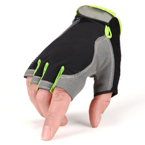 Gants de cyclisme sportifs confortables à doigts complets, forte adhérence, tissu respirant, support de paume en gel, lumineux, coupe-vent, pour longues balades - Product Image 5