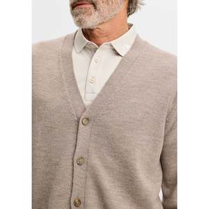 Premium Wool Knitted <b>Cardigan</b> <b>Mens</b> Regular Fit Sustainable Knitwear OEM ODM - Product Image 1