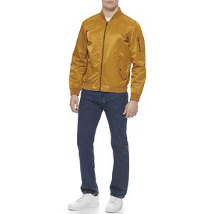 เสื้อแจ็คเก็ตบอมเบอร์ผ้าซาตินเงา พรีเมียมคุณภาพสูง สกรีนโลโก้ตามสั่ง 100% โพลีเอสเตอร์ สำหรับทุกเพศทุกวัย - Product Image 3