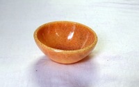 Figura Coleccionable de Arte Folclórico Indio de Cuarzo Dorado de 2 Pulgadas, Hecha a Mano, de Alta Calidad, para Exportación, Única