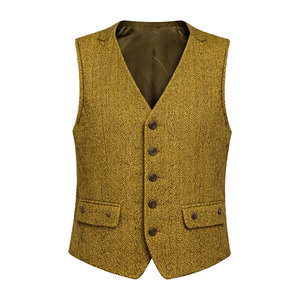Chaqueta de Tweed Argyle para Hombre con Chaleco a Juego, Estilo Irlandés, Atuendo Tradicional Escocés, Venta al Por Mayor de Fábrica - Product Image 3