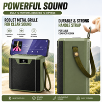 Haut-parleur sans fil de poche LN-1316mini 6W, lecteur audio à volume élevé, prise en charge des cartes USB et TF avec sangle de transport, personnalisation OEM usine