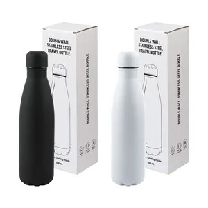 ขวดโคลาเคลือบด้านสัมผัสนุ่มพรีเมียม สแตนเลสสตีล 500 มล. - Product Image 6