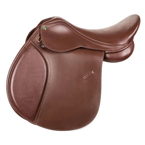 Selle d'équitation anglaise artisanale de luxe en cuir véritable, équipement équestre professionnel, fournisseur en gros - Product Image 1