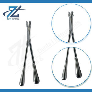 Écarteur de plâtre Haglund, partie de travail courbée à droite, 280 mm de long, instruments chirurgicaux en acier inoxydable, fabricant au Pakistan - Product Image 3