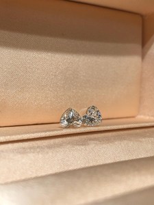 ต่างหูเพชรทรงหัวใจสำหรับคนรัก ดีไซน์ทันสมัย ทองคำ 14K น้ำหนัก 0.51 กะรัต เพชรเพาะเลี้ยงในห้องปฏิบัติการ เหมาะสำหรับเป็นของขวัญขอแต่งงานสำหรับคู่รัก - Product Image 5