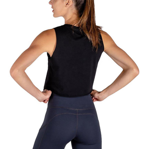 Camiseta sin mangas transpirable, informal, ecológica, de secado rápido, holgada, para entrenamiento y fitness, personalizada para mujer, precio al por mayor - Product Image 2